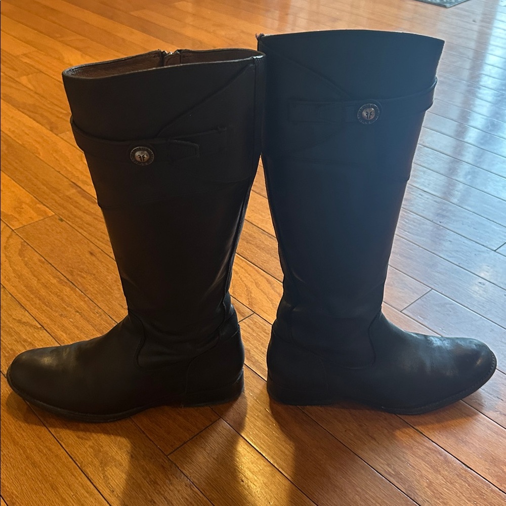 Frye Molly Button Rising Boots - Picture 3 of 8